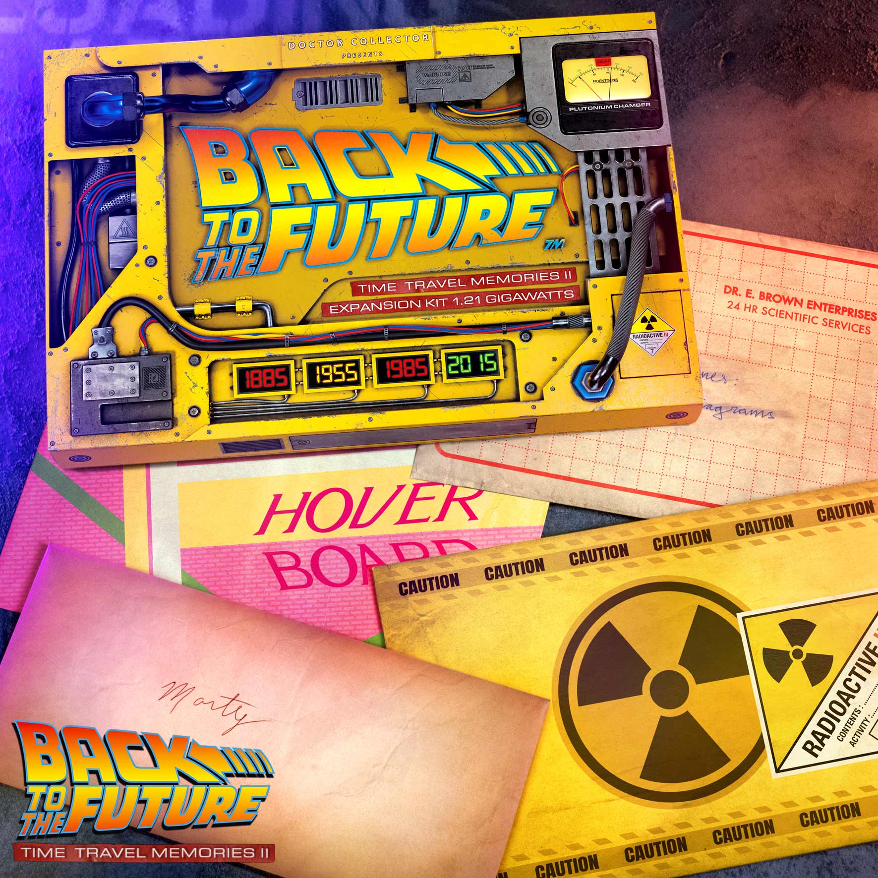 BACK TO THE FUTURE - TIME TRAVEL MEMORIES II EXPANSION KIT 1.21 GIGAWATTS