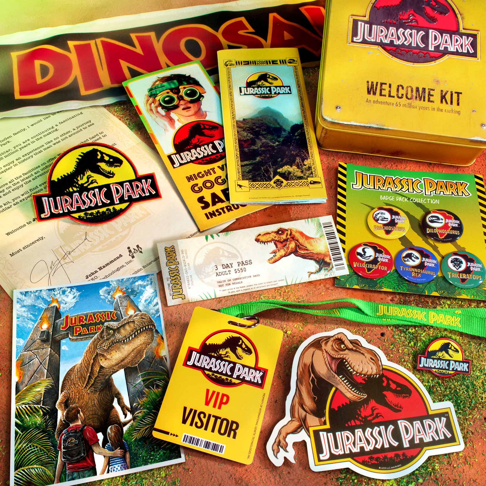 JURASSIC PARK - Welcome Kit