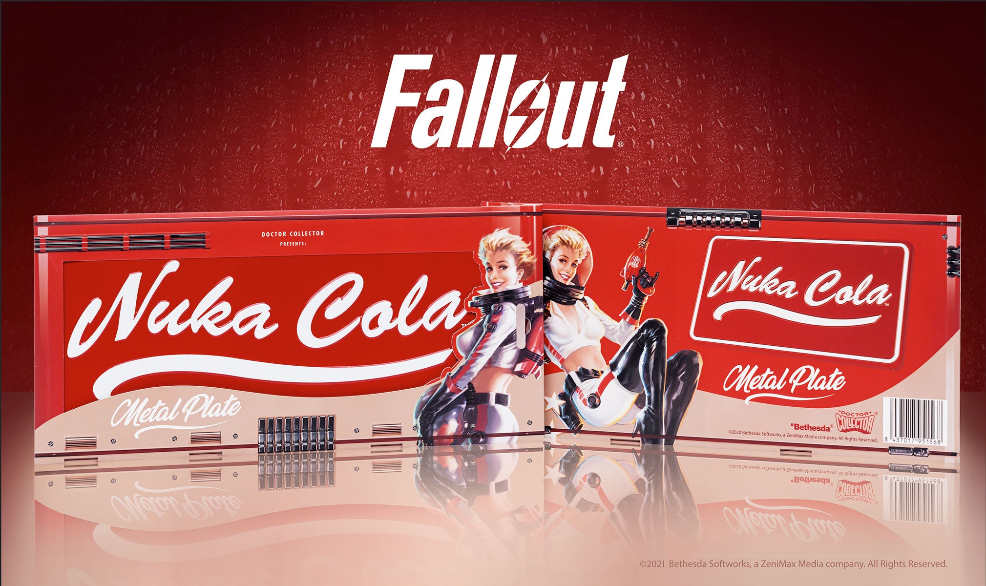 FALLOUT / Nuka Cola Metal Sign Collection - Limited Edition