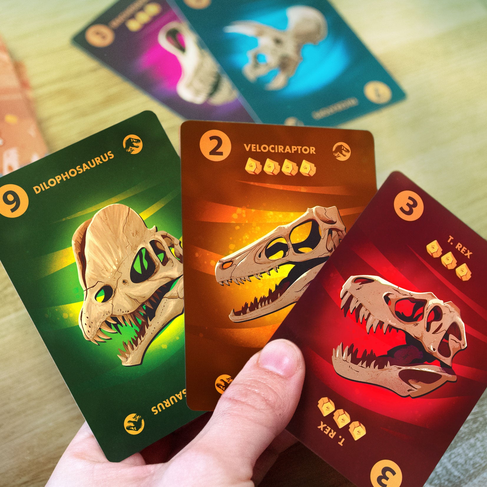 JURASSIC PARK 'DIGGER': The Card Game