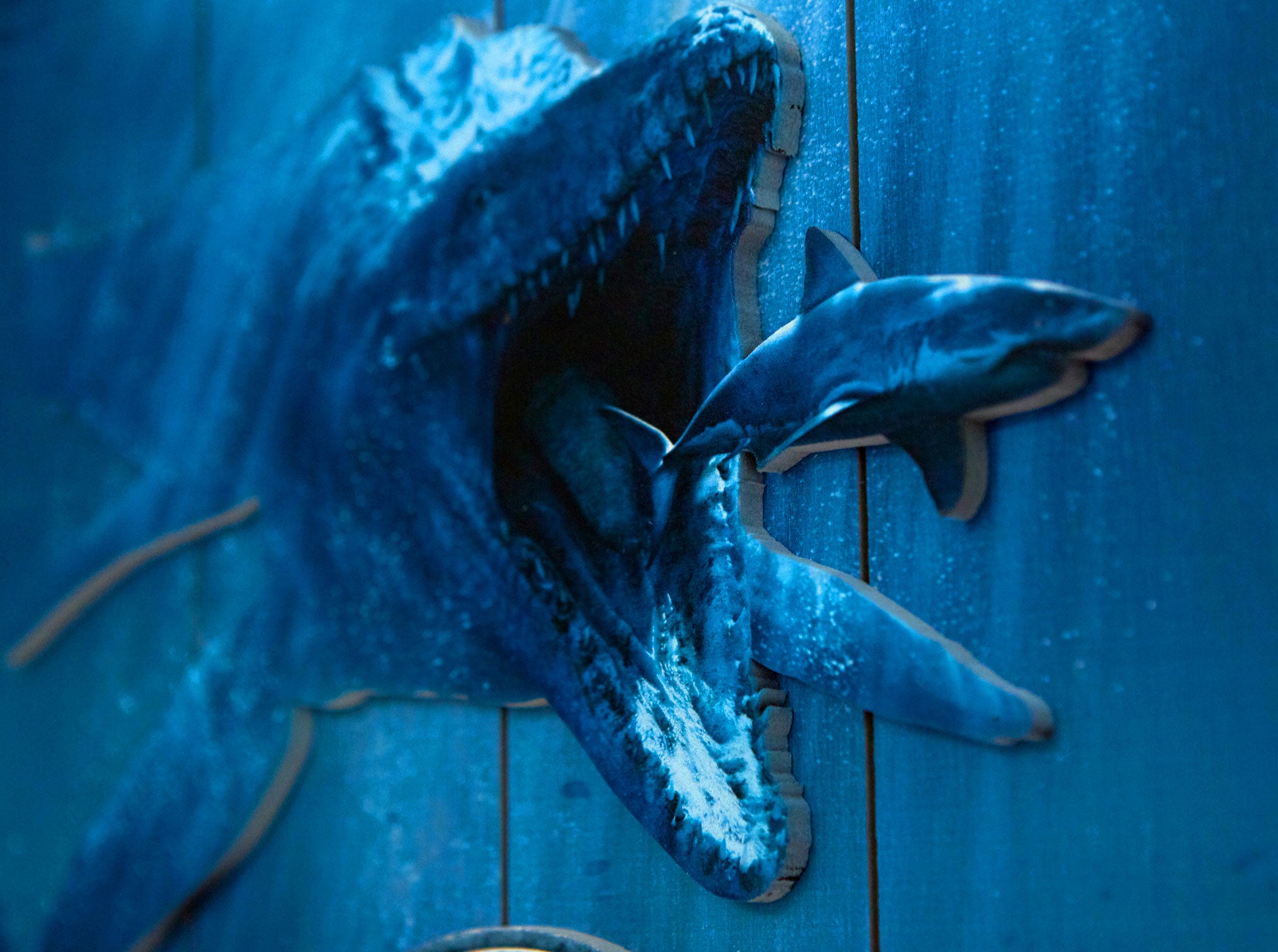JURASSIC WORLD - WOODART 3D "Mossasaurus"