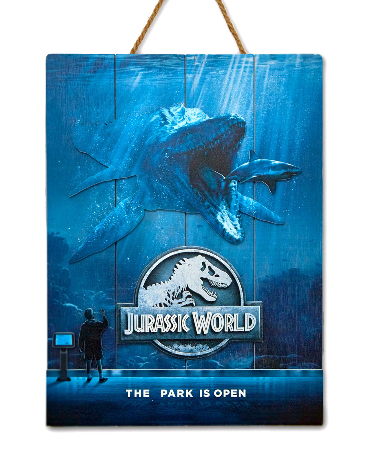 JURASSIC WORLD - WOODART 3D "Mossasaurus"