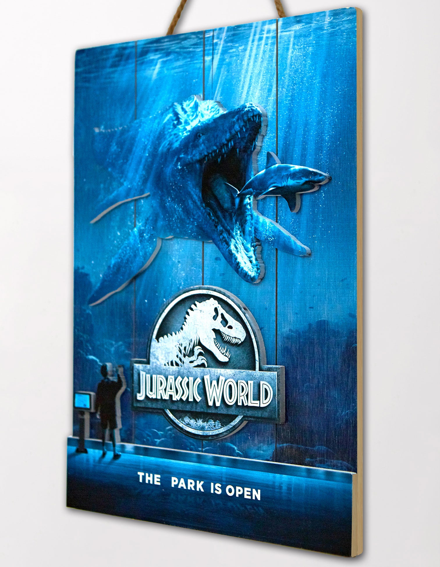 JURASSIC WORLD - WOODART 3D "Mossasaurus"