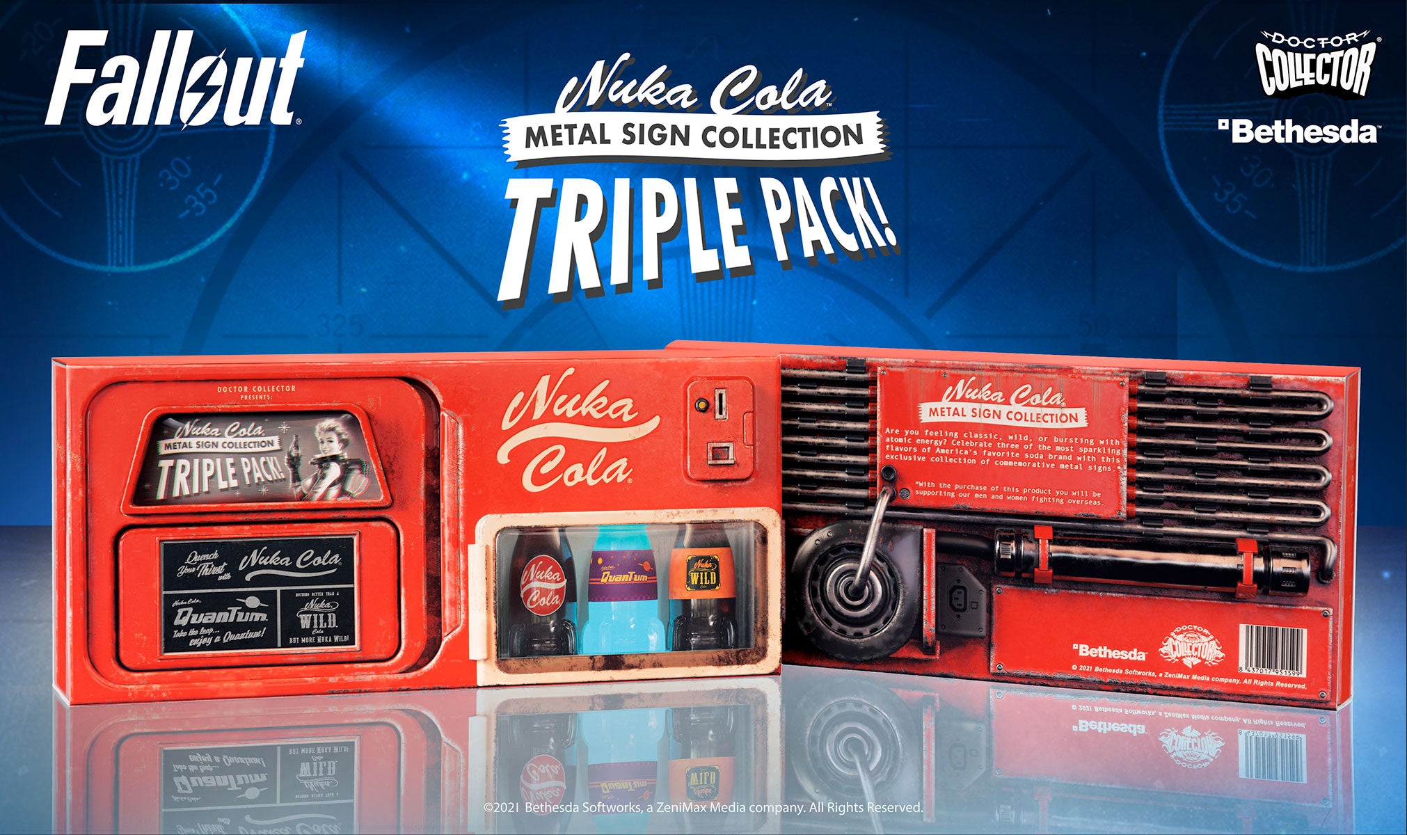 FALLOUT / Nuka Cola Metal Sign Collection - Limited Edition