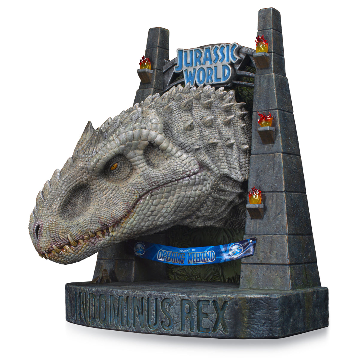 Giocattolo Indominus Rex Jurassic World - 53 Cm, Con Luci Mimetiche, Suoni E Movimento, Per Bambini Da 4 Anni