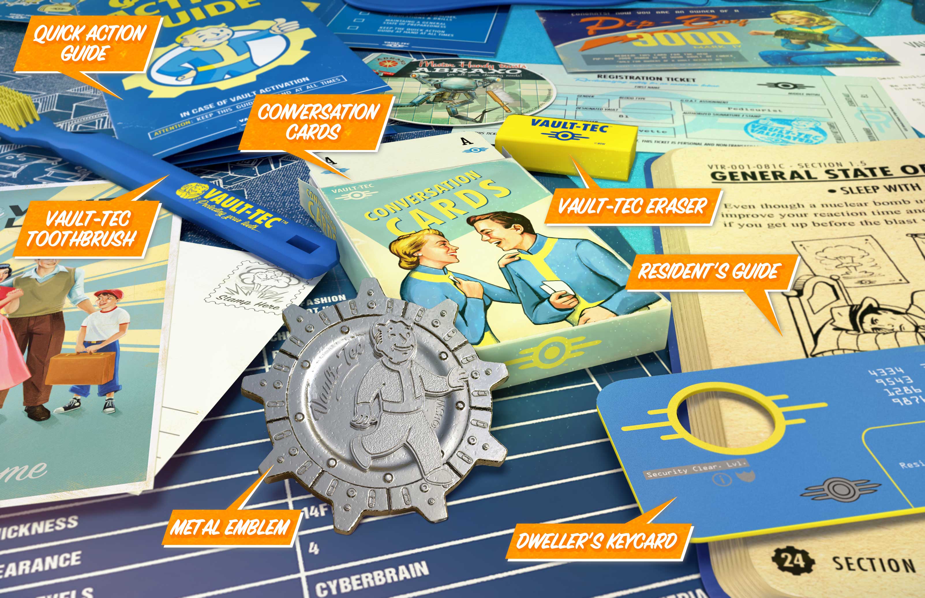 FALLOUT / Vault Dweller's Welcome Kit - LIMITED EDITION!