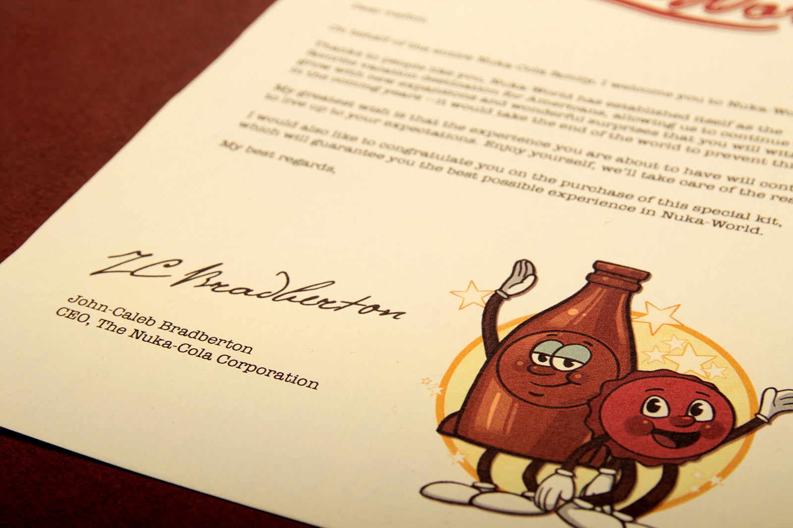 FALLOUT / NUKA WORLD - Welcome Kit