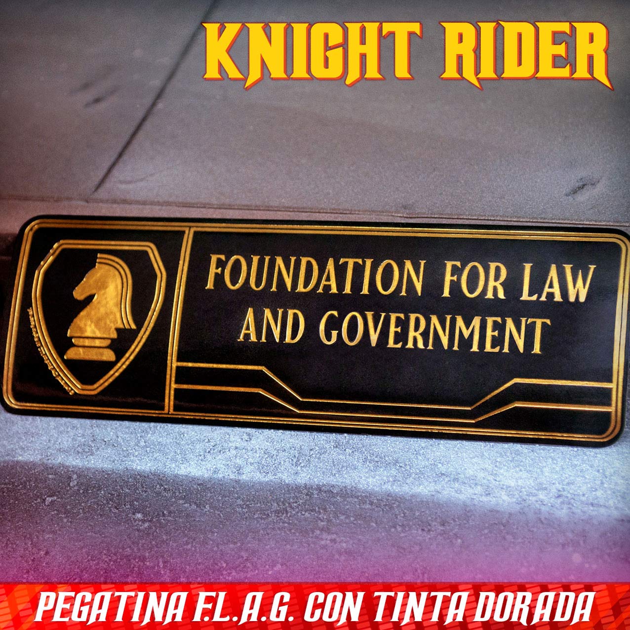 El Coche Fantástico - F.L.A.G Agent Kit