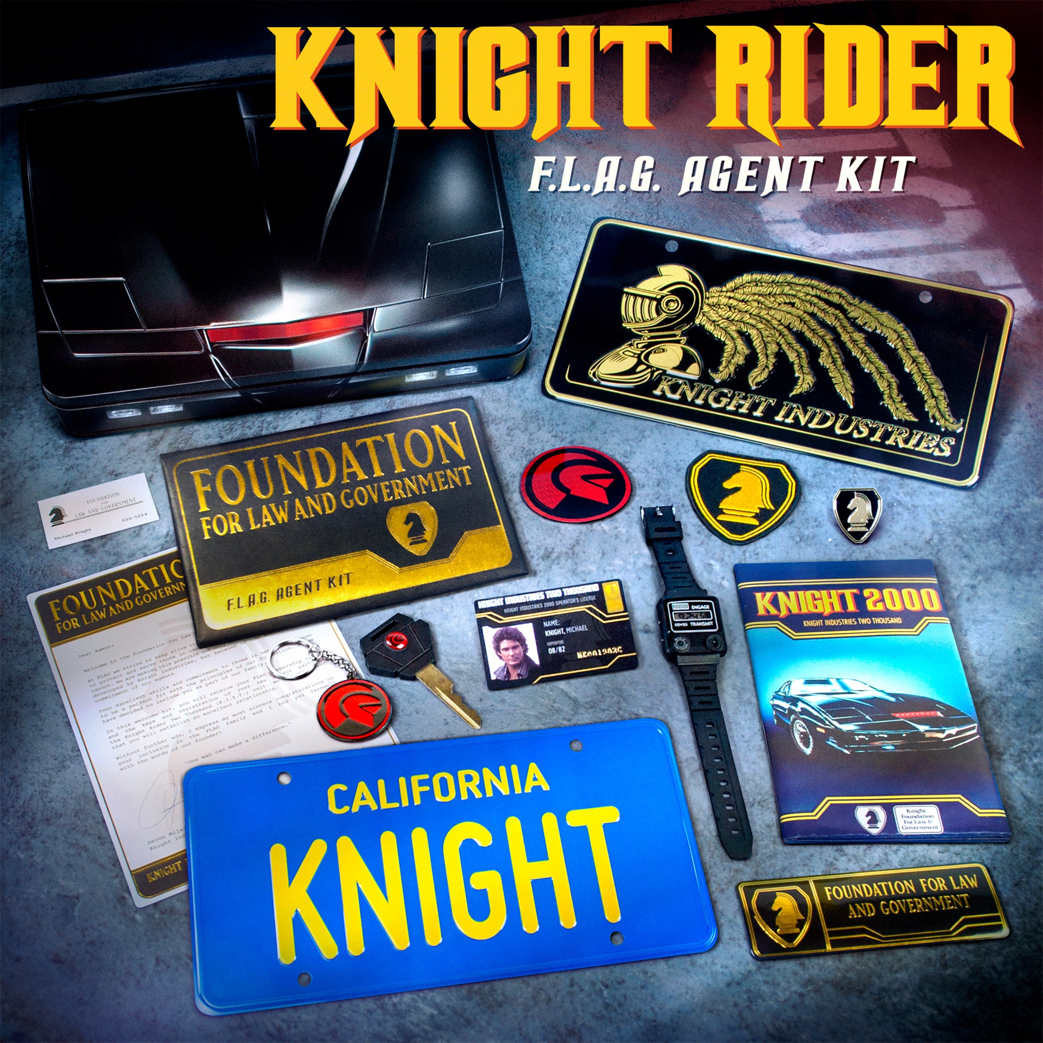 Knight Rider - F.L.A.G Agent Kit