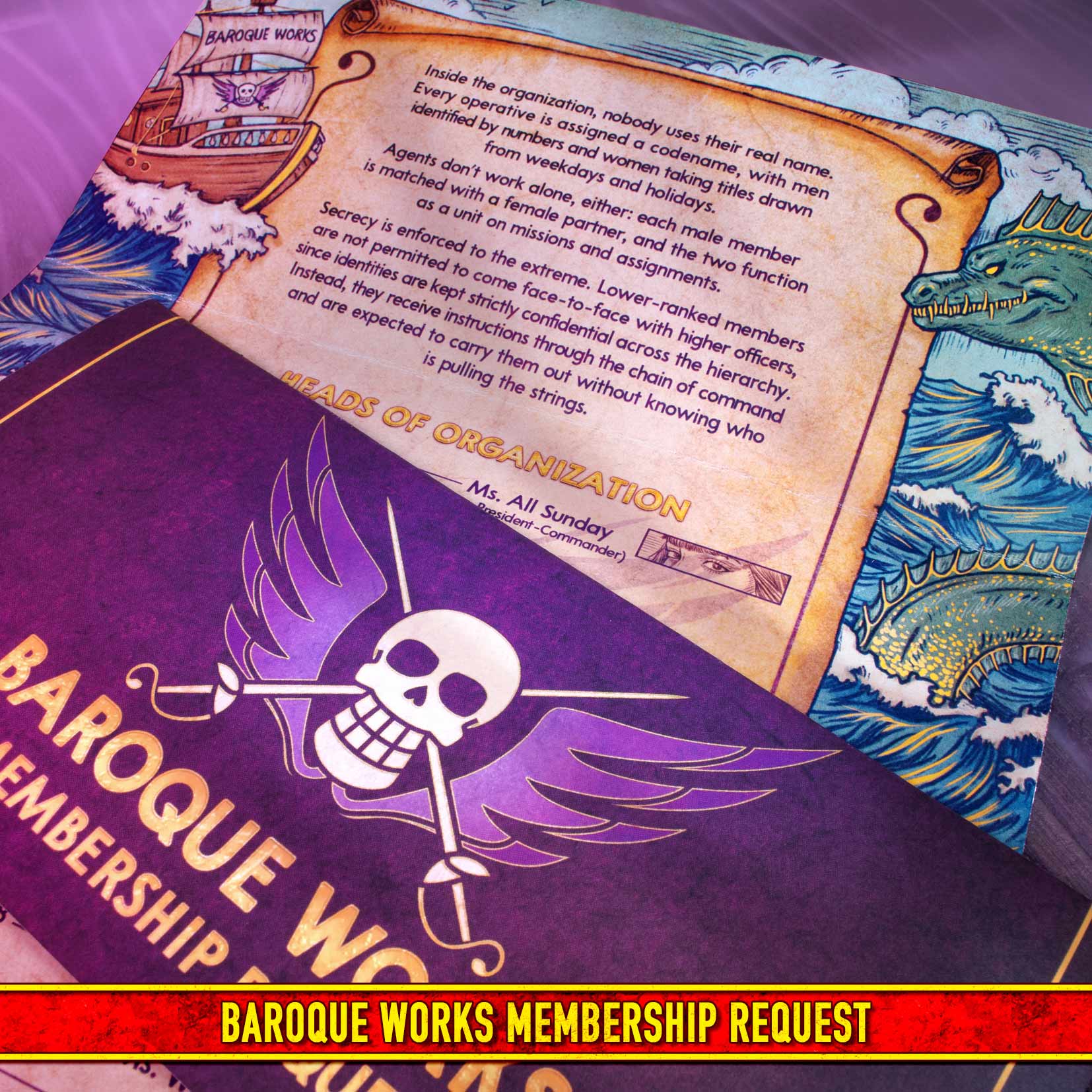 ONE PIECE Recruitment kit