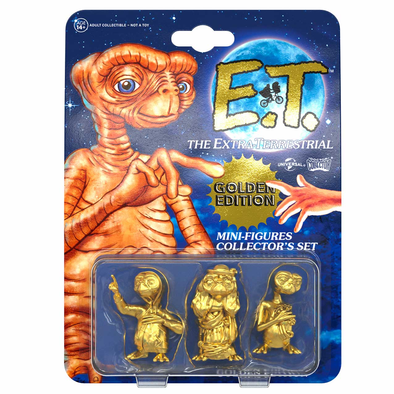 E.T. - Set Mini Figures "Golden Edition" Limited Edition