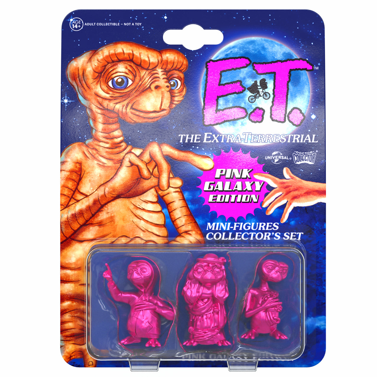 E.T. - Set Mini Figures "Pink Galaxy" Limited Edition