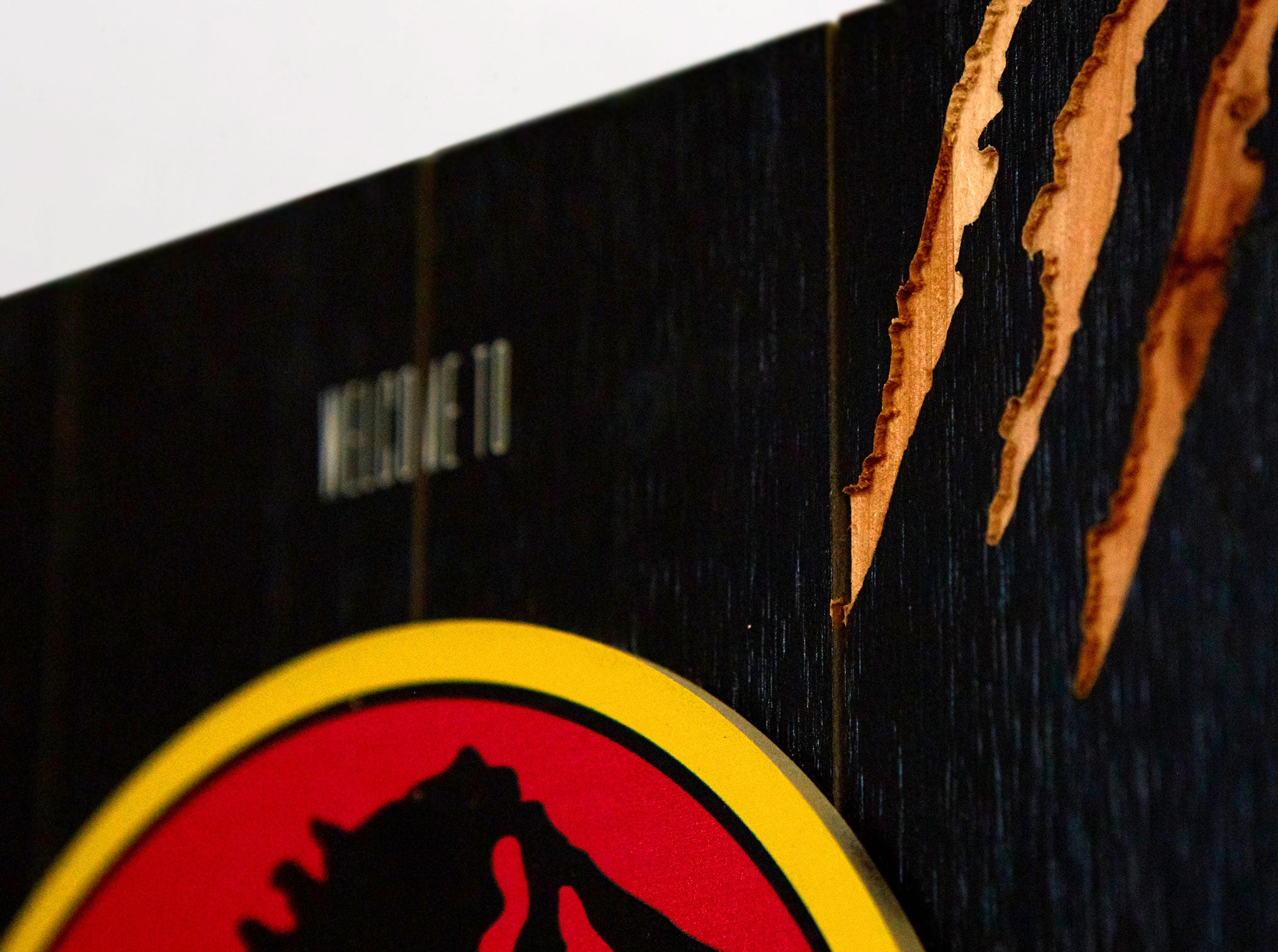 JURASSIC PARK - WOODART 3D "1993 Art"