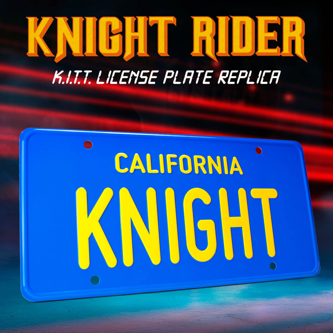 Knight Rider - License Plate