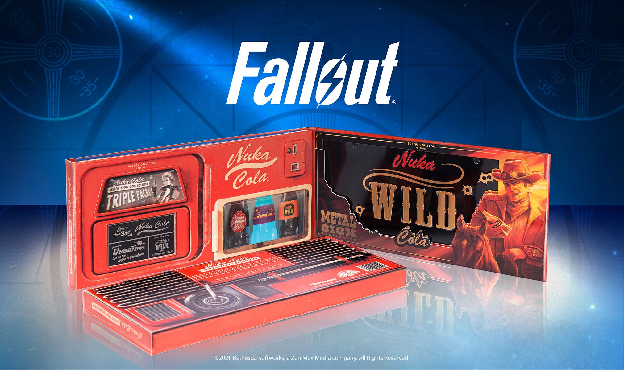 FALLOUT /  Nuka Cola Metal Sign Collection - Limited Edition