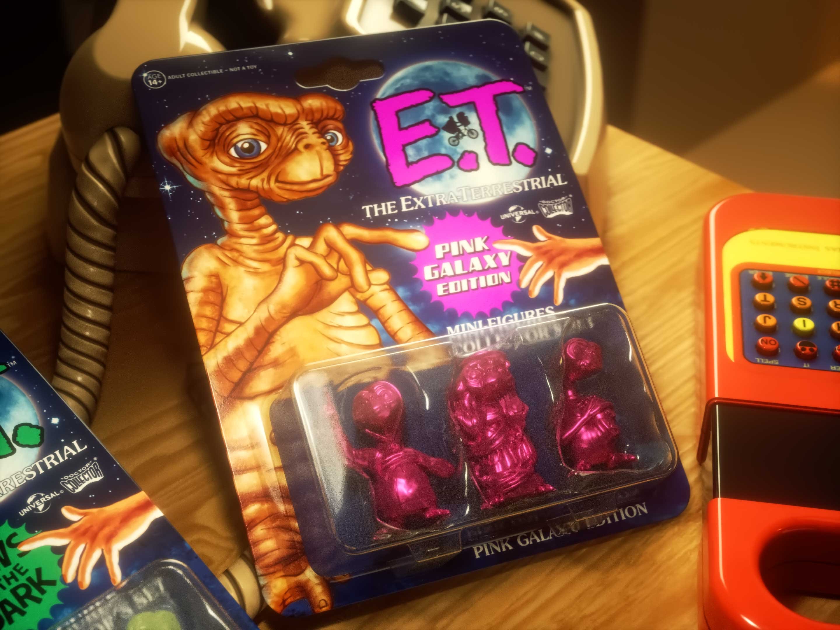 E.T. - Set Mini Figures "Pink Galaxy" Limited Edition