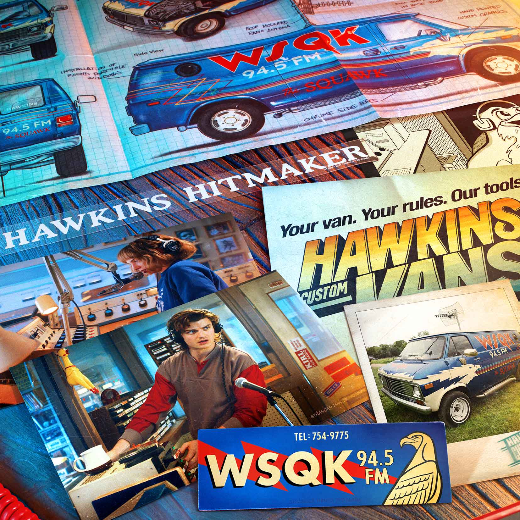 Stranger Things – WSQK “Hawkins Hitmaker Kit” - Limited Edition