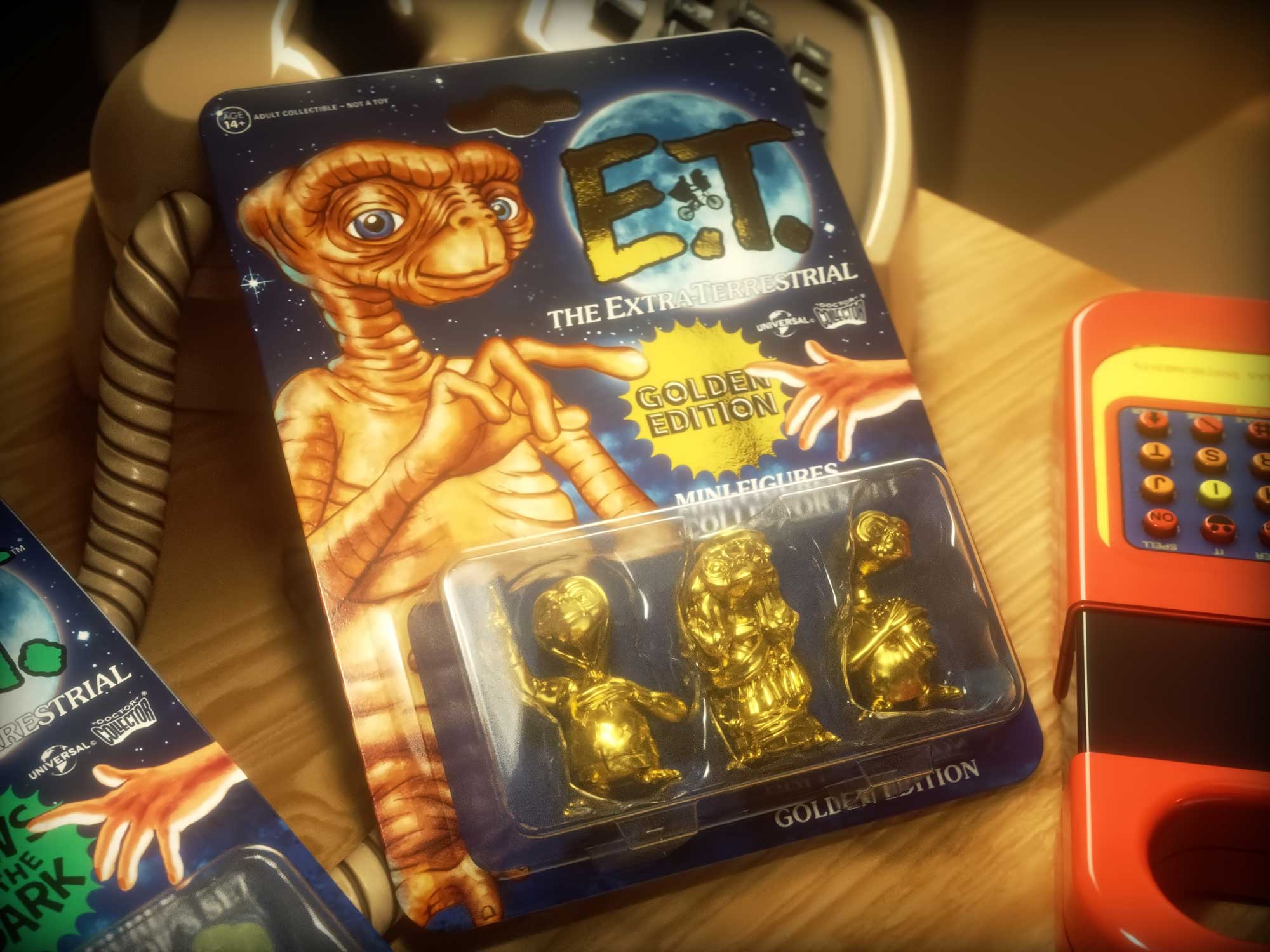 E.T. - Set Mini Figures "Golden Edition" Limited Edition