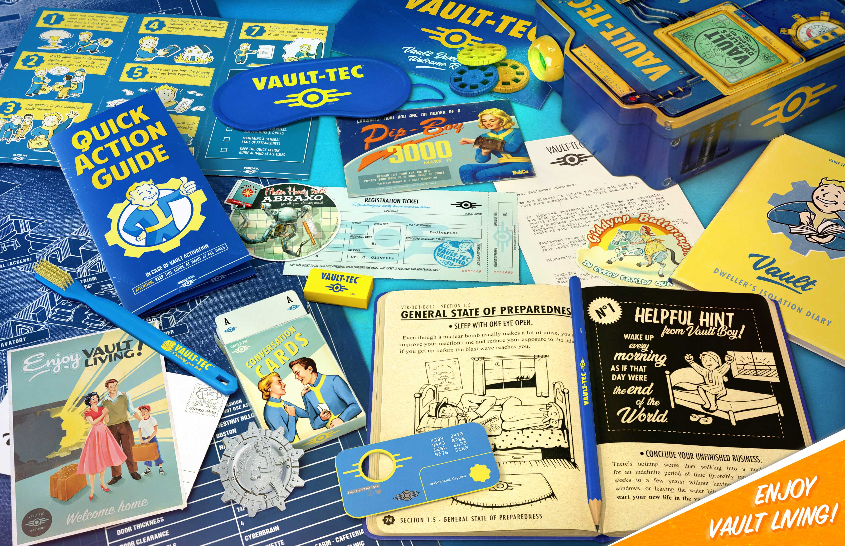 FALLOUT /  Vault Dweller's Welcome Kit - LIMITED EDITION!