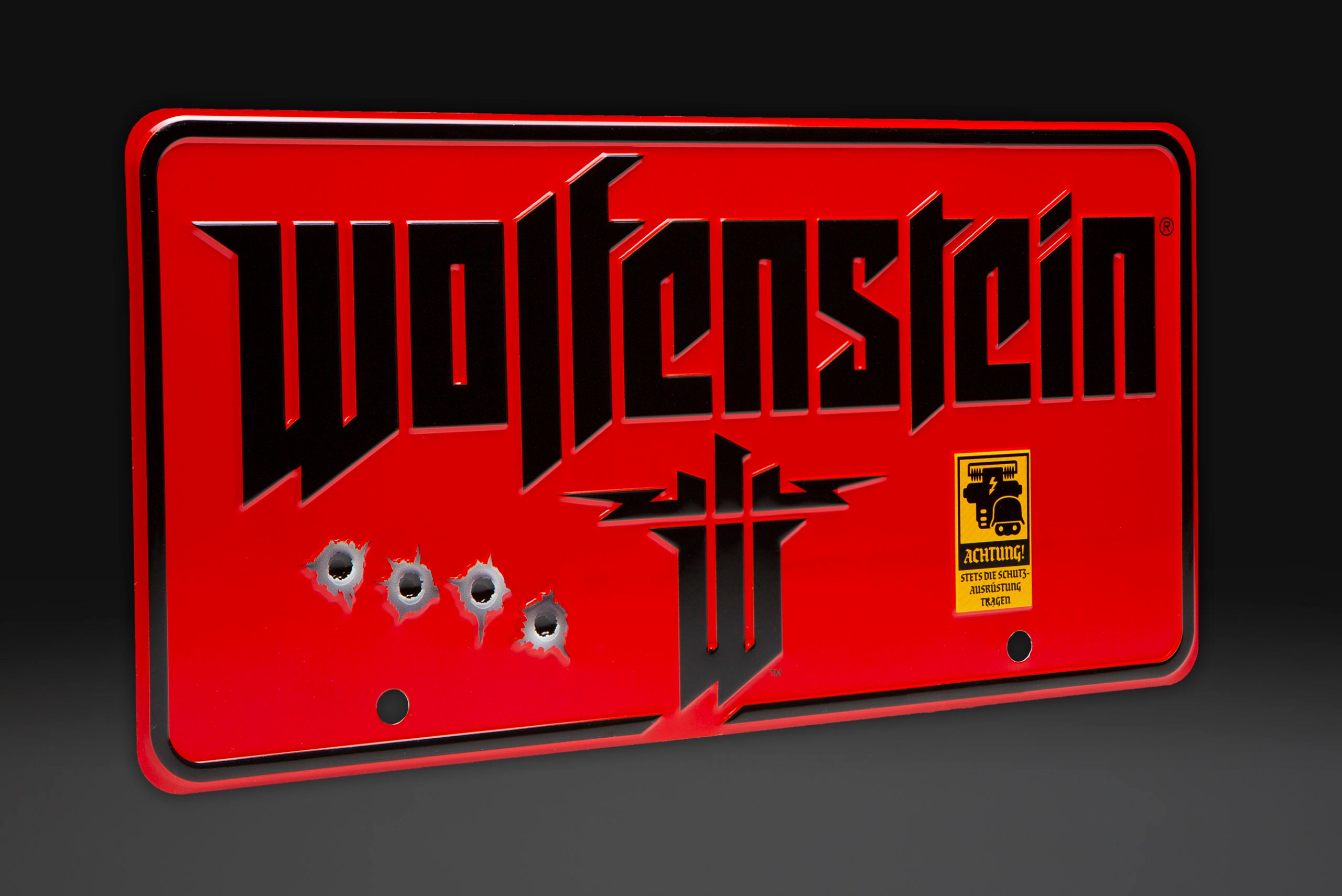 WOLFENSTEIN - Metal Sign