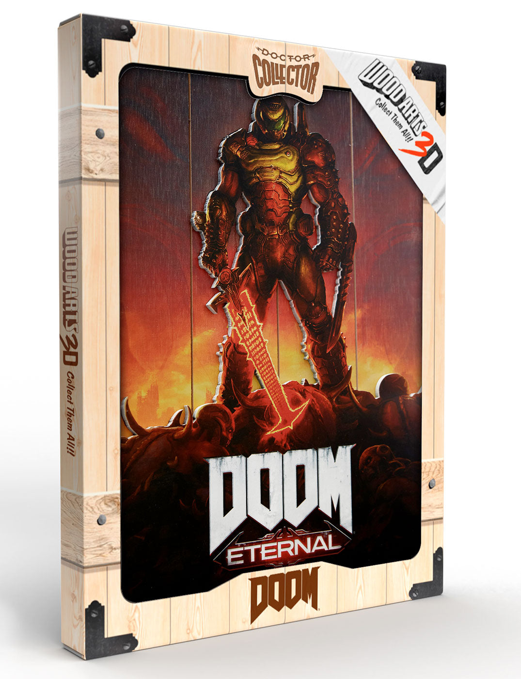 DOOM - WOODART 3D "Eternal" - Limited Edition