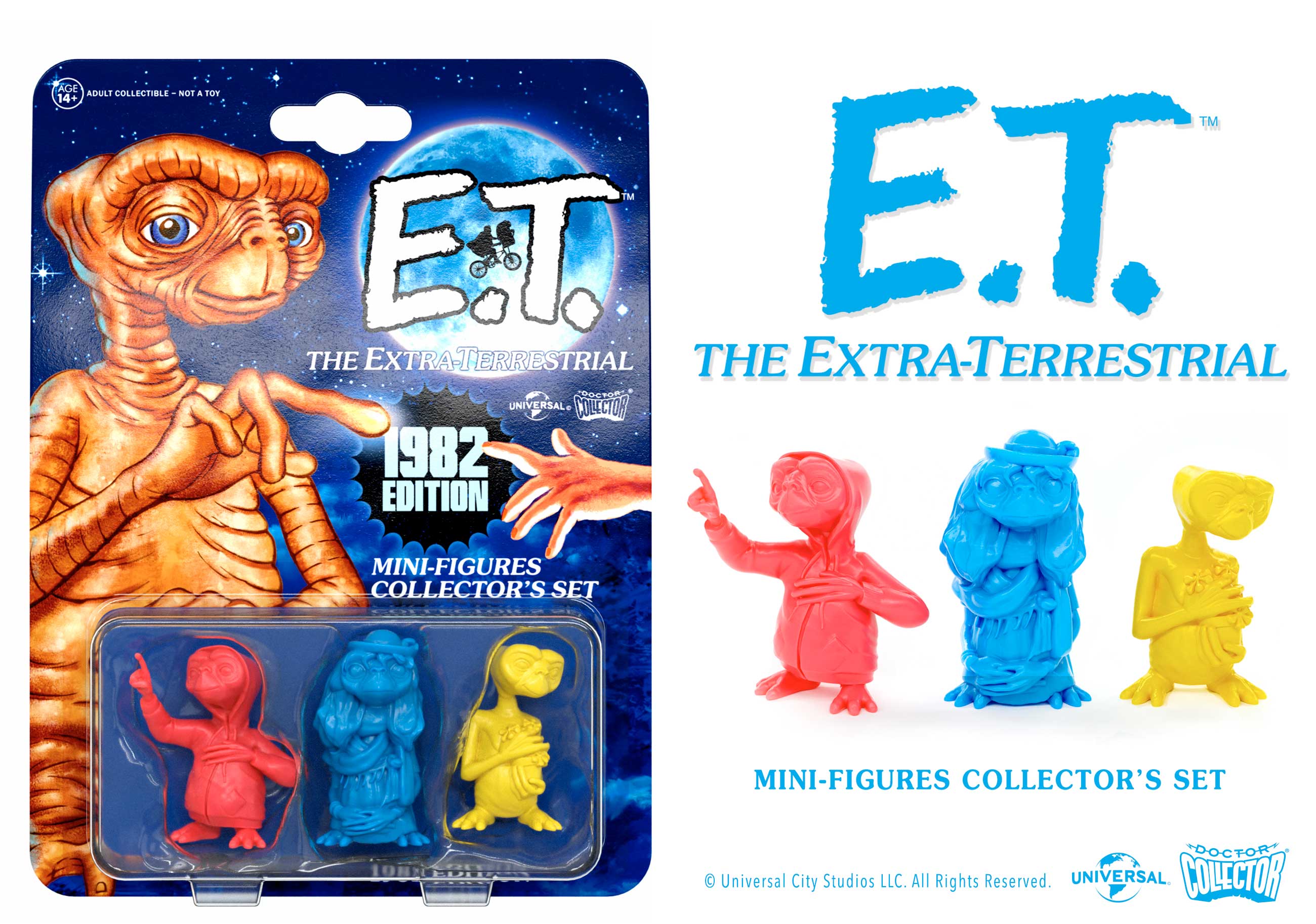 E.T. - Set Mini Figures "1982 Edition"