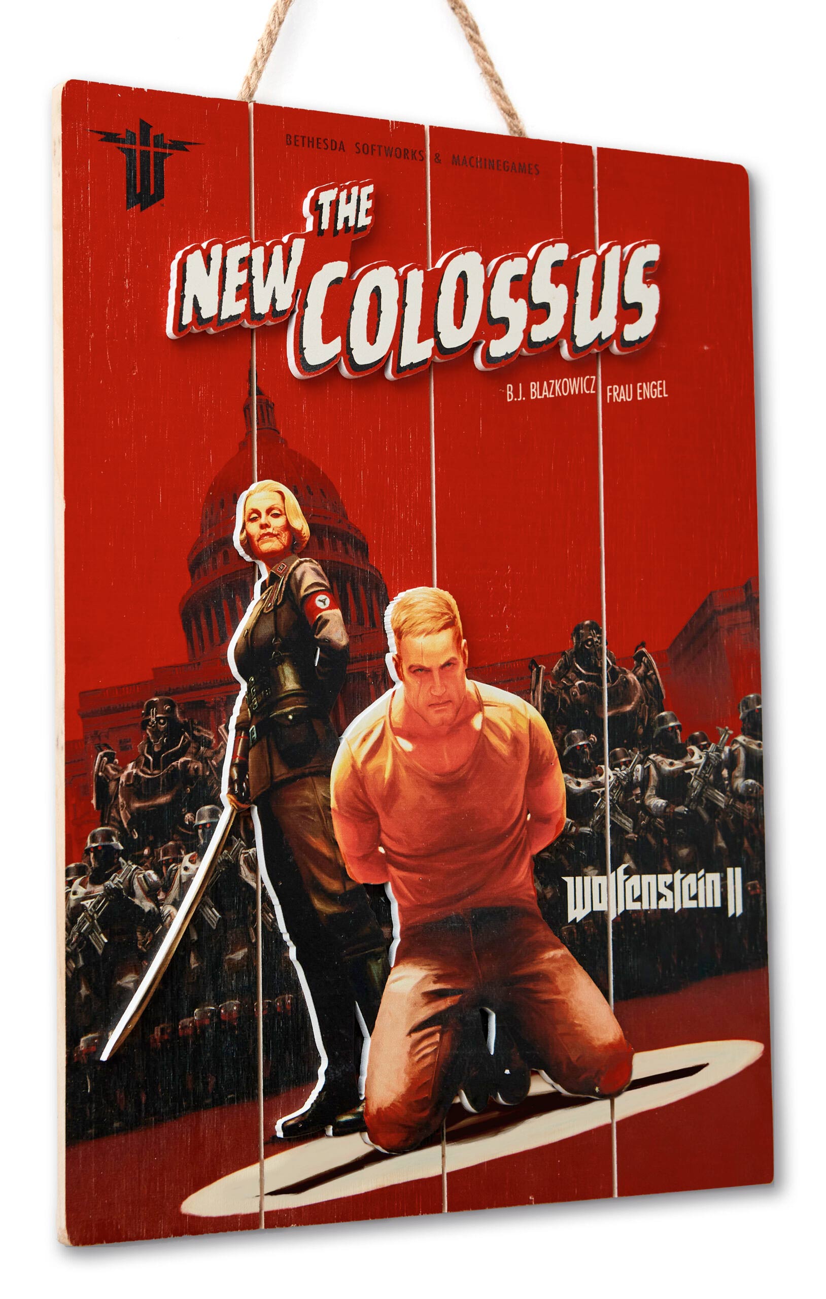 WOLFENSTEIN - WOODART 3D "Colossus" - Limited Edition