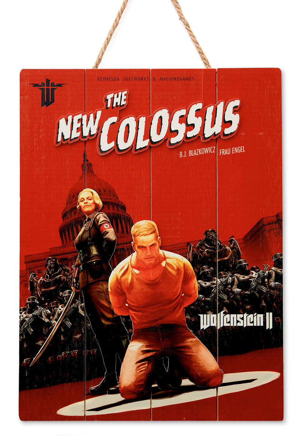 WOLFENSTEIN - WOODART 3D "Colossus" - Limited Edition