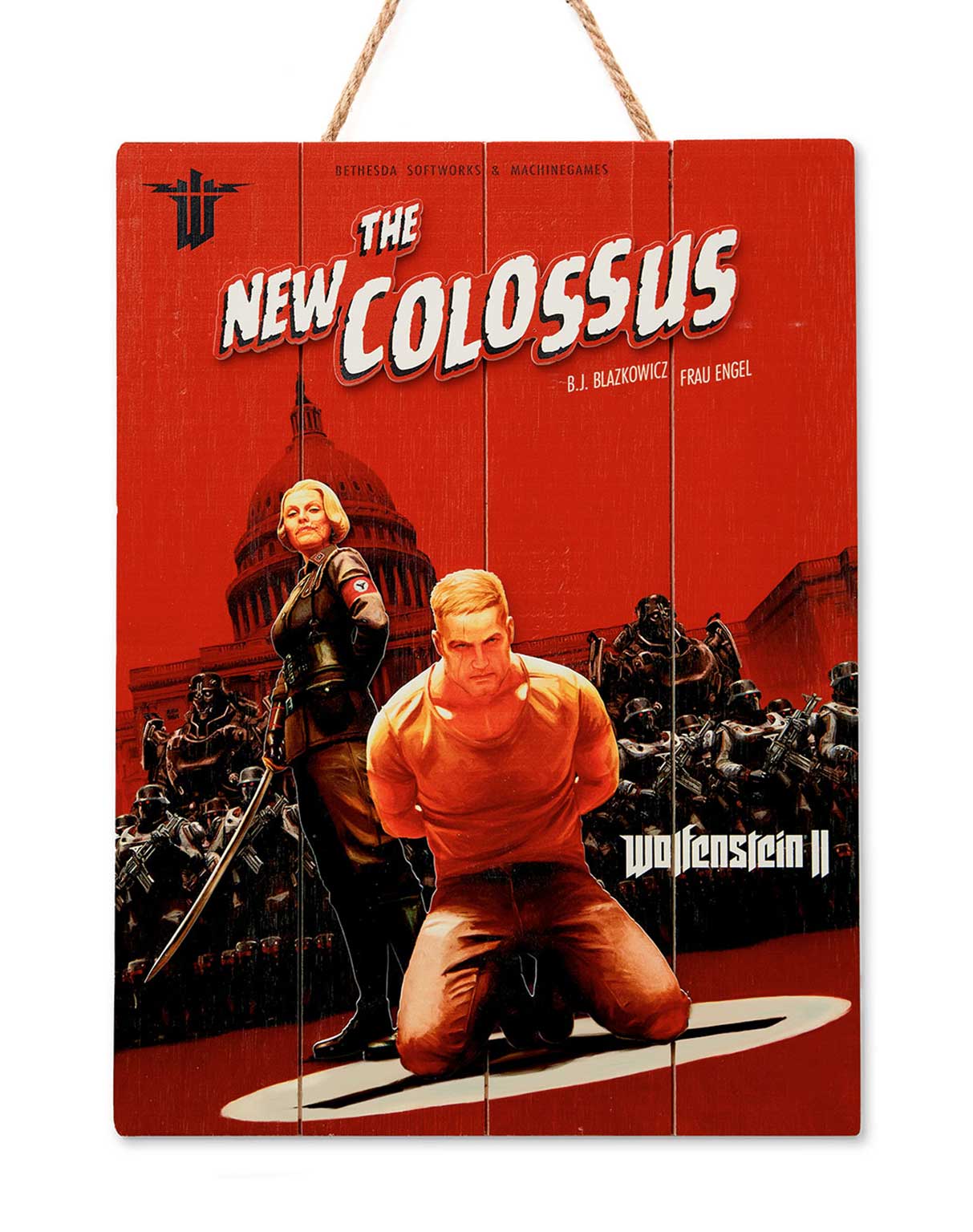 WOLFENSTEIN - WOODART 3D "Colossus" - Limited Edition