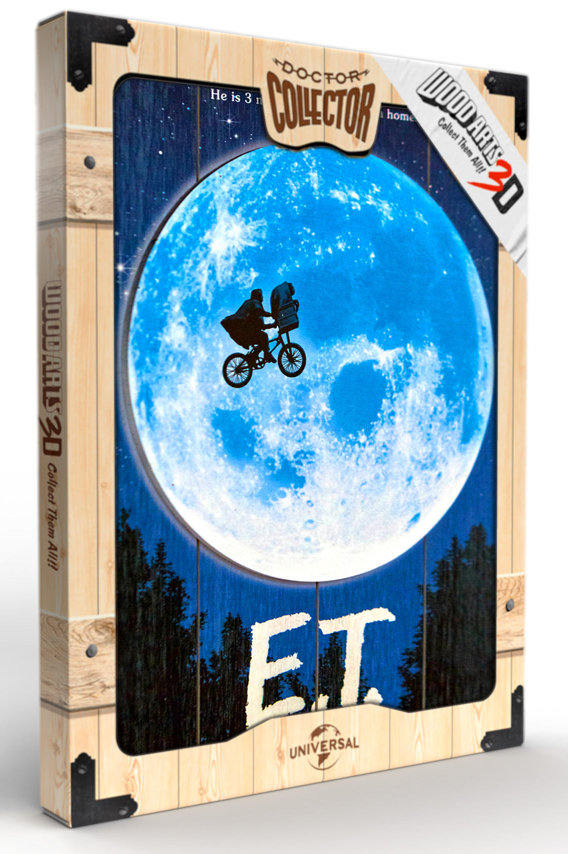 ET  - WOODART 3D "Moon"